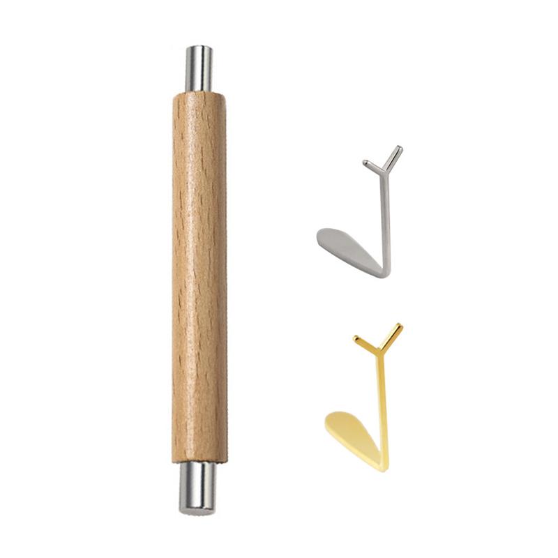 

Y-образный набор магнитов для ногтей из железной проволоки «кошачий глаз» с деревянной палочкой-магнитом для создания сердечек на ногтях, аксессуары для дизайна ногтей, инструменты N1