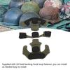 Helmet Cushion Head Pad Protective 2 Layer Memory Foam Cushion Helmet Pad Set for WENDY OD Green