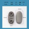Toilet Seat Cushion: Anti-slip Shock Absorbing Silent Rubber Pads