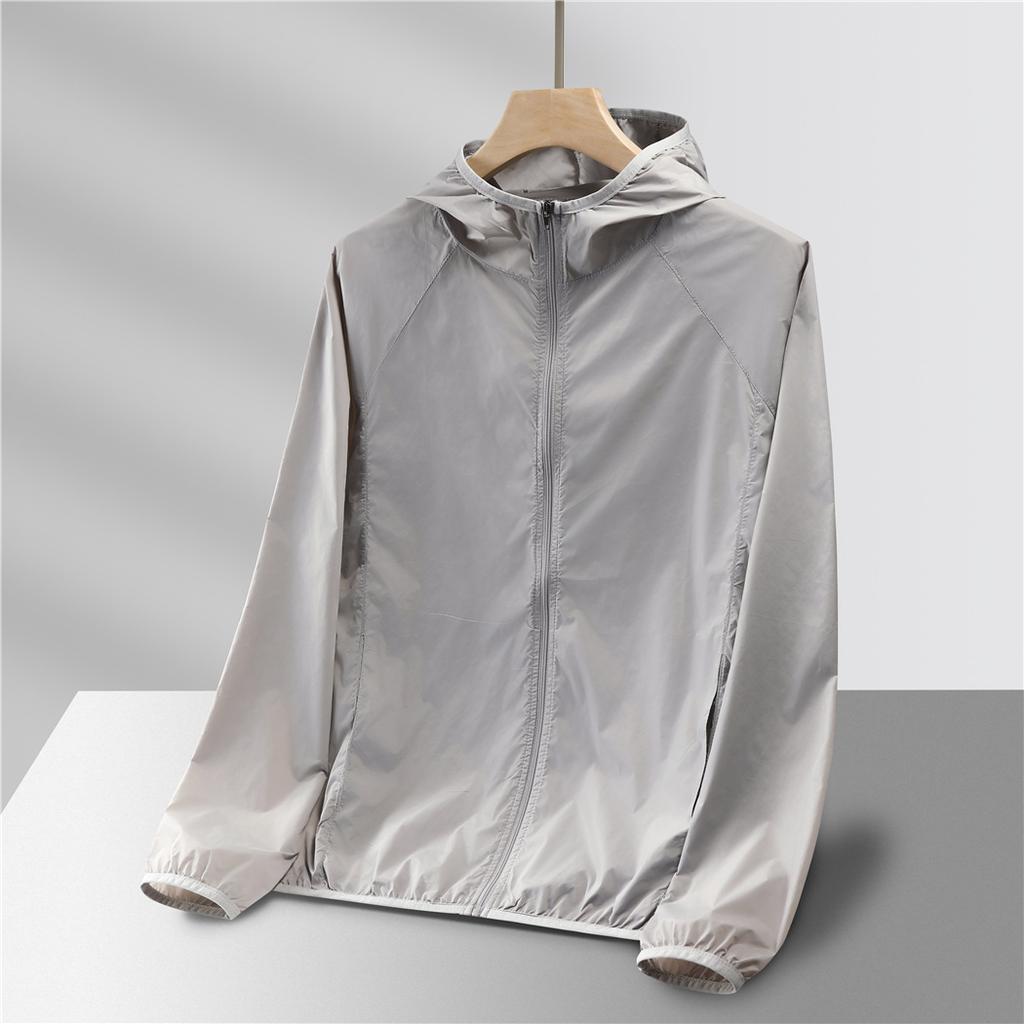 Camping Wasserdicht Sonnenschutz Kleidung Dünn Leicht Atmungsaktiv Fahrradjacke Herren Damen Schnelltrocknend Sportjacke Windjacke