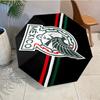Mexico Football Crest Umbrella - Automatic Open/Close, Compact 8-Rib Lightweight Umbrella Essential for outdoorPicnic Accessory Fan Gifts