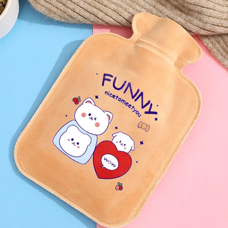 

Cute Cartoon Flocked Hot Water Bottle