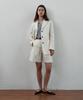 Step Around Set-Up Wide Pocket Casual Jacket [Ivory]