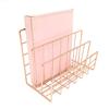 Metal Book Record Holder Durable Document Storage Shelf File Sorter Organizer  Desk Accessories
