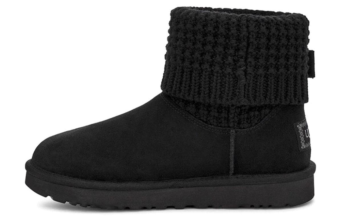 UGG Classic Solene Mini Snow Boots Black Women s 1113463-BLK 37