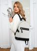 PTN CAN-05-5815 Nat-Black Canvas Backpack