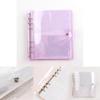 Transparent Sparkling Large Capacity 6hole Album With Pp Cover For Gift Giving And Collecting