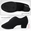 Women'S Oxford Cloth Latin Adult Training Shoes Shoes For Square Dance Ballroom Dancing Shoes Teachers' Shoes Body Training Shoe