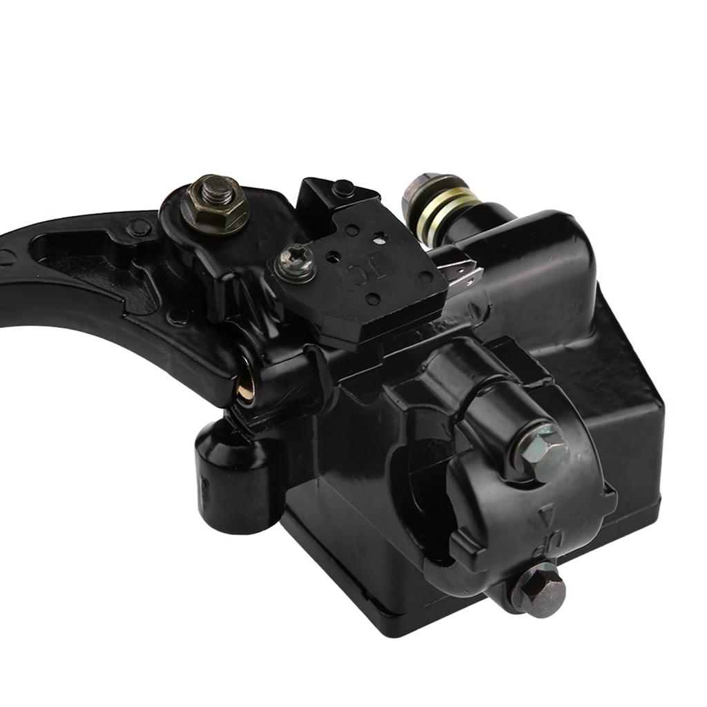 78" 22mm Motorcycle Front Right Brake Clutch Lever Master Cylinder Black for Trx400