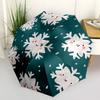 1pc Snowflakes Automatic Folding Umbrella - 8-Rib Automatic Open/Close, Large Canopy Birthday Festival Gift Yy251217167