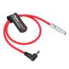Cables DC To Power and Compatible with Teradek CAM Plate Camera Power Supply Alvin's 2-pin Cable, Ultra-thin Flexible, Ultra-high Speed, 45cm,