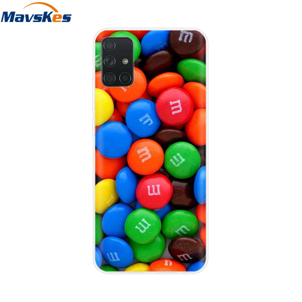 For Samsung Galaxy A51 Case Silicon Transparent Back Cover Phone Case for Samsung Galaxy A71 SM-A715F A515F A 51 71 Cover Fundas