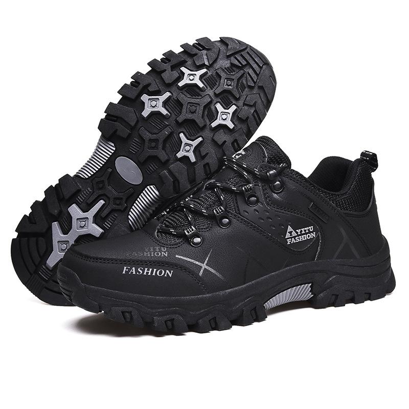 Large Size Hiking Shoes Men's Outdoor Sports Shoes Low-top Fashion Men's Shoes Off-road Spring Hiking Shoes Breathable