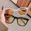 Women's Sunglasses Fashion Big Round Sun Glasses For Female Oversized Shades Vintage Jelly Color Pink Sunglass
