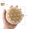 Stadash Wooden Body Brush for Dry Brushing and Exfoliation - Massaging Nodes for Cellulite Relief, Skin Detox and Lymphatic Support Wet and Dry Us