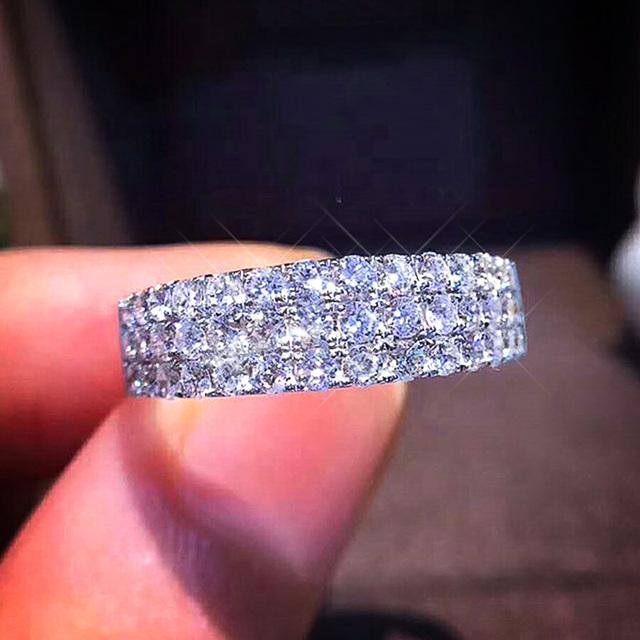 

Кольцо с цирконием, женские стильные женские аксессуары для вечеринок, универсальное повседневное носимое кольцо на палец для девочек, подарки, роскошные ювелирные изделия 10