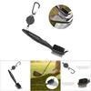 Multifunctional Golf Club Cleaner Brush with Nylon Steel Dual Bristles Cleaning Tool