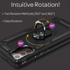 Case and Tempered Glass - Samsung - Note 20 - Black - Shockproof - Scratch Resistant