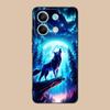 Fashion Wolf Mobile Phone Case for POCO F7 F6 F5 F4 F3 F2 Pro GT C75 C71 C65 C61 C40 Pro Ultra Colorful Printing Cover Cover