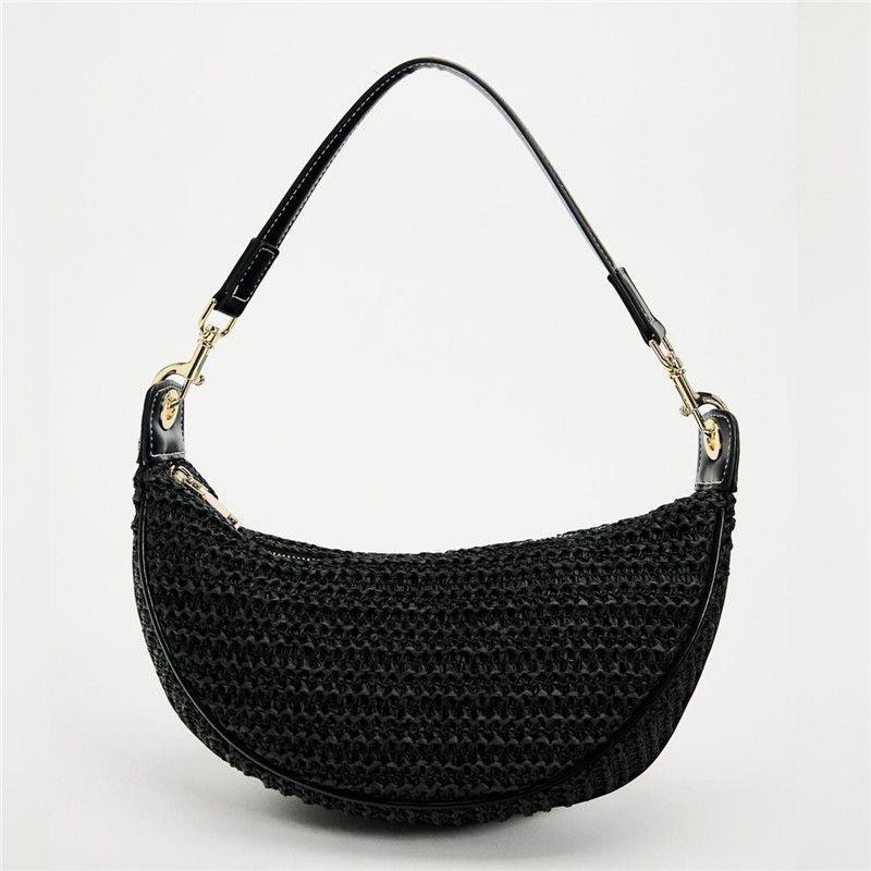 Gewebte Damentasche Einzigartiges Design Handtasche Lässige Umhängetasche Große Kapazität Knödeltasche Vielseitige Damen Umhängetasche 2024