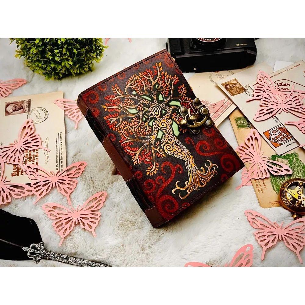 Vintage Grimoire Leather Journal