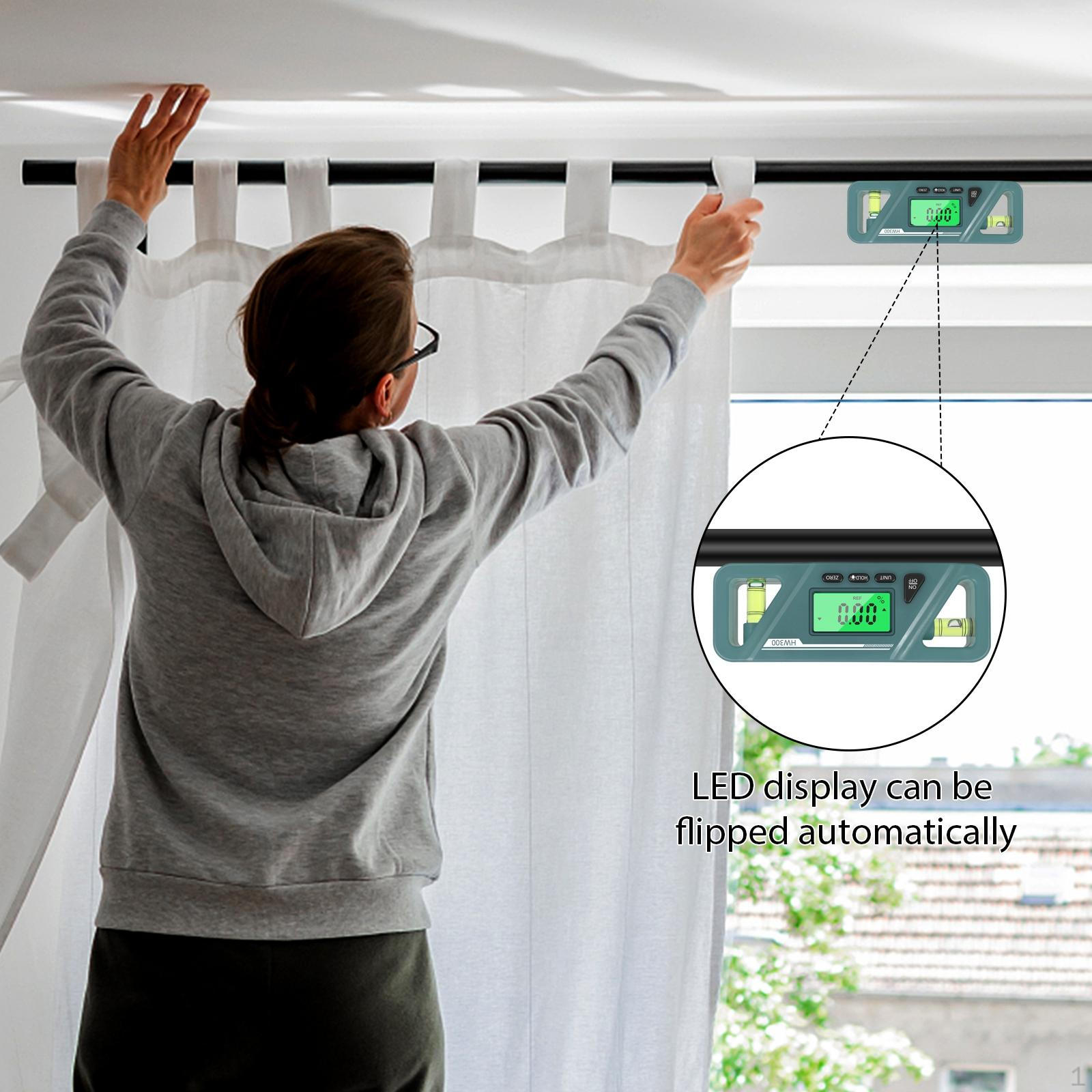 Цифровой угломер/Инклинометр/Угломер с магнитной основой, Прецизионный уровень для автомобиля,