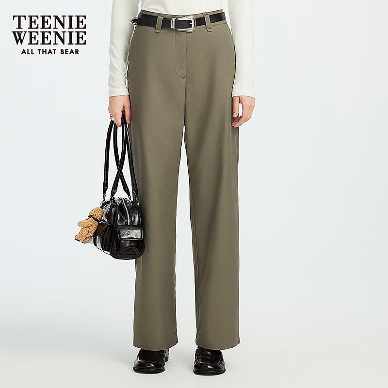 Teenie Weenie Women's Relaxed Straight-Leg Pants