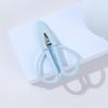 Mini Small Sharp Scissors with Cover Stainless Steel Tiny Detail Scissor Portable Silicone Soft Handle Cut Paper Tool