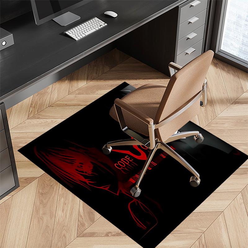 Anime Code Geass Printed Absorbent Washable Carpet,Non-Slip Bathroom Mats,Kitchen Rugs,Living Room Entrance,Camping Picnic Rugs