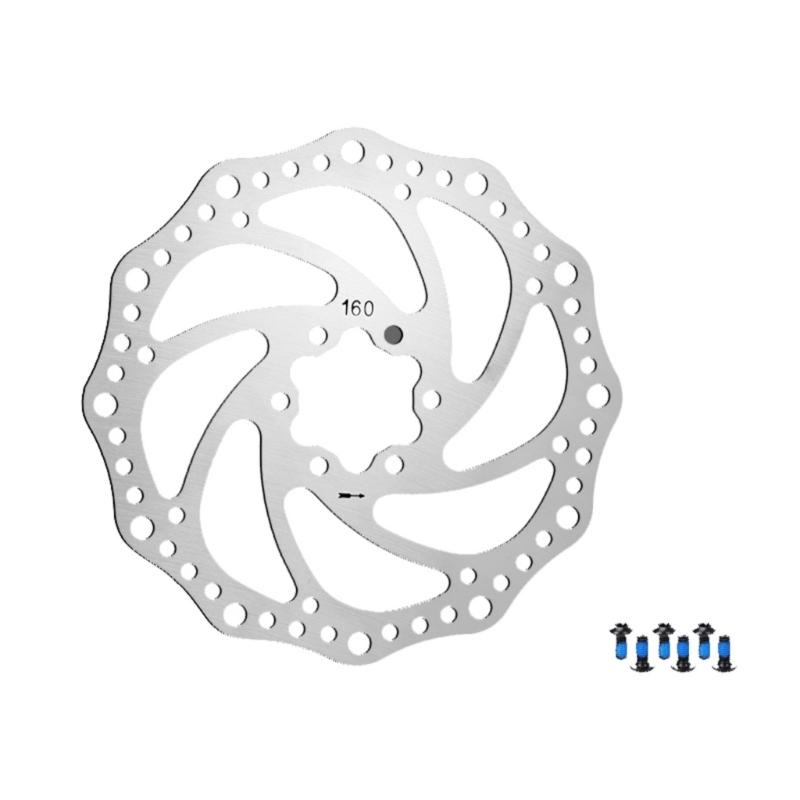 High Performances Alloys Mountain Bike Disc Brake Rotors Cycling Disc Brake Rotors for Enhances Heat Dissipation