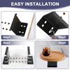 Sofa Armrest Tray Wood Couch Arm Table 5.5-15cm Width Adjustable Sofa Arm Rest Table Multifunctional Arm Chair Table Tray Heavy
