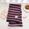 Men Women Wool Scarf Winter Warm Thicken Solid Warmer Cashmere Scarves Fashion Knitted Versatile Shawl Soft Neck Bib Cold Proof