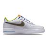 Nike Force 1 LV8 GS White Multi Kids Sneakers Medium-Blue Magma-Orange Multi-Color DQ7767-100