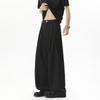 A-word Pants High-grade Pleated Trousers Men's and Women's Spring and Summer Cleanfit Drape Wide-leg Pants Loose Casual Pants