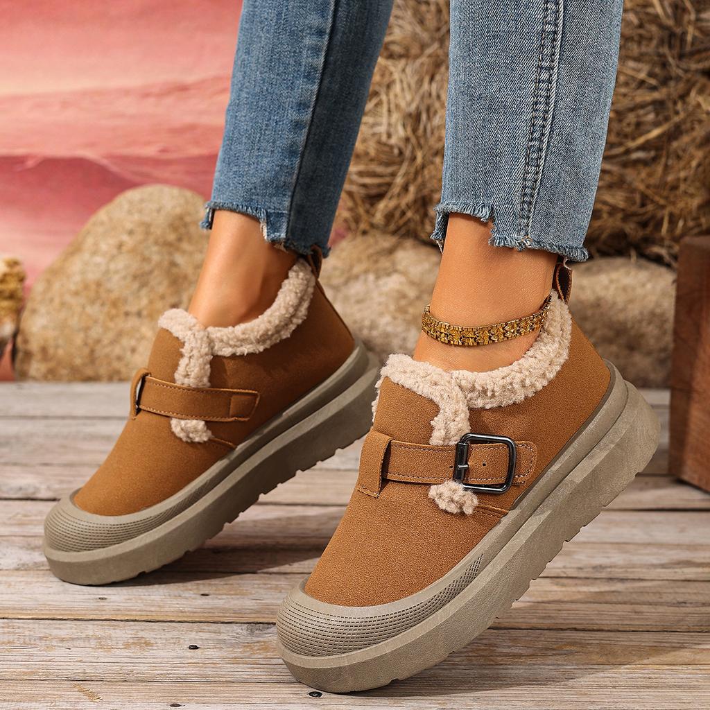 Winter New Women's Cotton Shoes Comfortable Versatile Anti-slip Durable Outsole Free Shipping Winter Women's Cotton