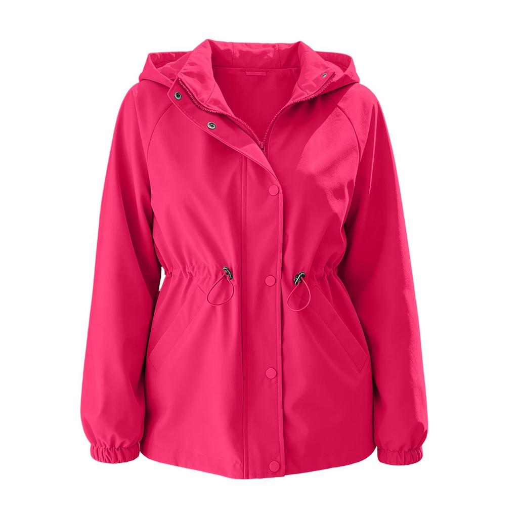 Women's Slim Fit Windbreaker Jacket for Outdoor Hiking
