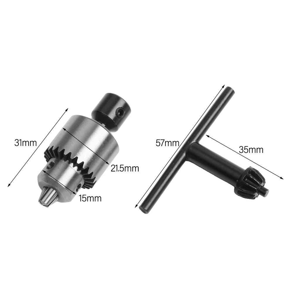 4Pcs Set Connector Drill Chuck Connector Electric Motor Shaft High Precision Strong Resistance Milling Machine