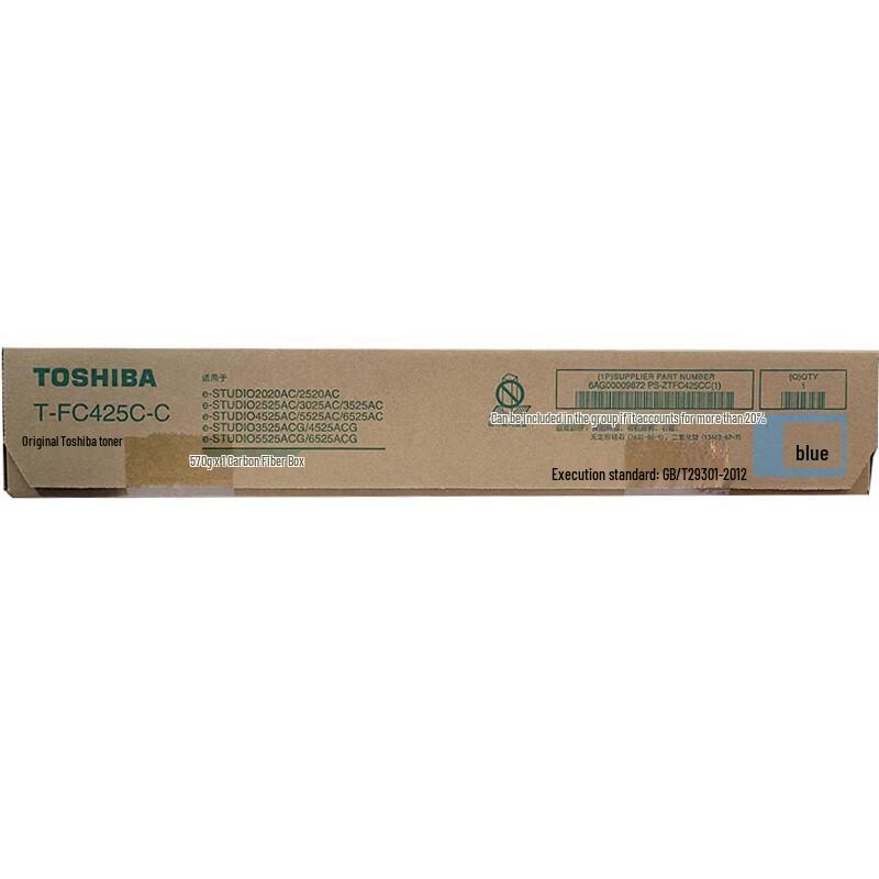 Toshiba T-FC425C Original High-Capacity Toner Cartridge