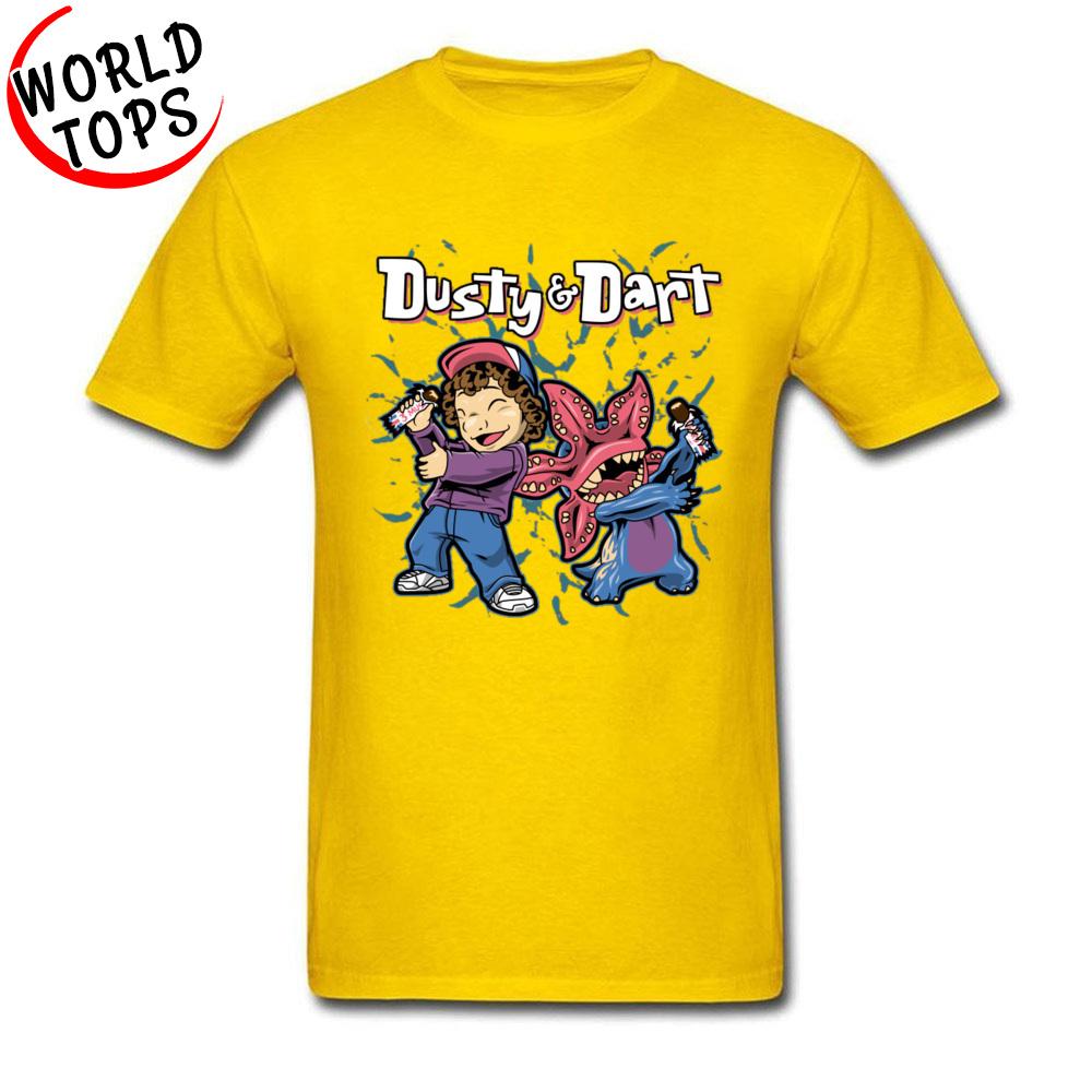 Dustin Makes Me Happy T-Shirt Strange Names & Things Tee