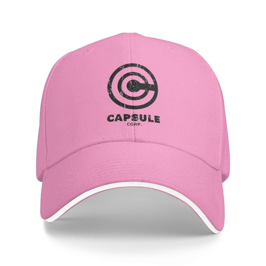 Capsule Corp Logo Baseballkappen Snapback Baseballmützen Atmungsaktiv Lässig Kappe Outdoor für Männer und Frauen