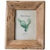 Rustic Retro Style Photo Frame For Tabletop Home Decoration, Handmade with Natural Brown Pine Wooden Picture Frame