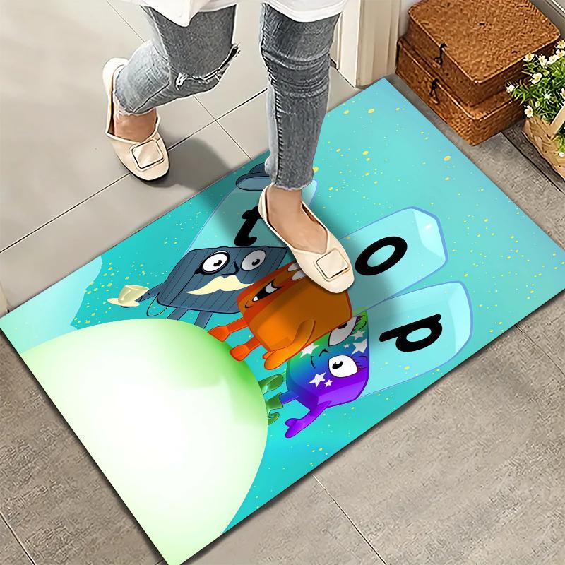 Alphablocks Carpet Rug for Living Room Bedroom Home Sofa Decoration,Kids play Nonslip Floor Mat