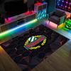 Rapid Wien FC Design Crystal Velvet Carpet Cozy Non?Slip Printed Rug For Bedroom Living Room Entrance