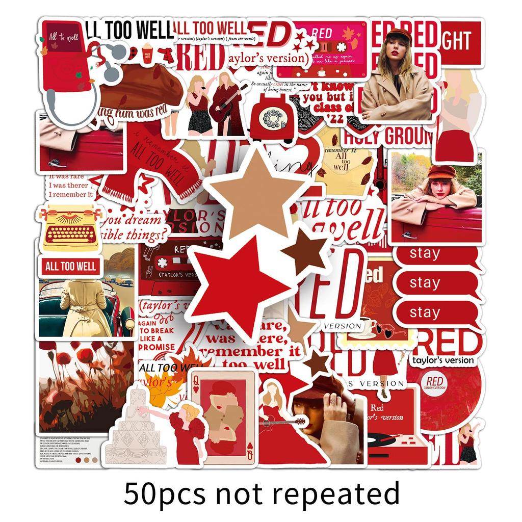 Fun Sticker Pack For Water Bottles, Luggage, Laptop, And Phone Case Decoratio