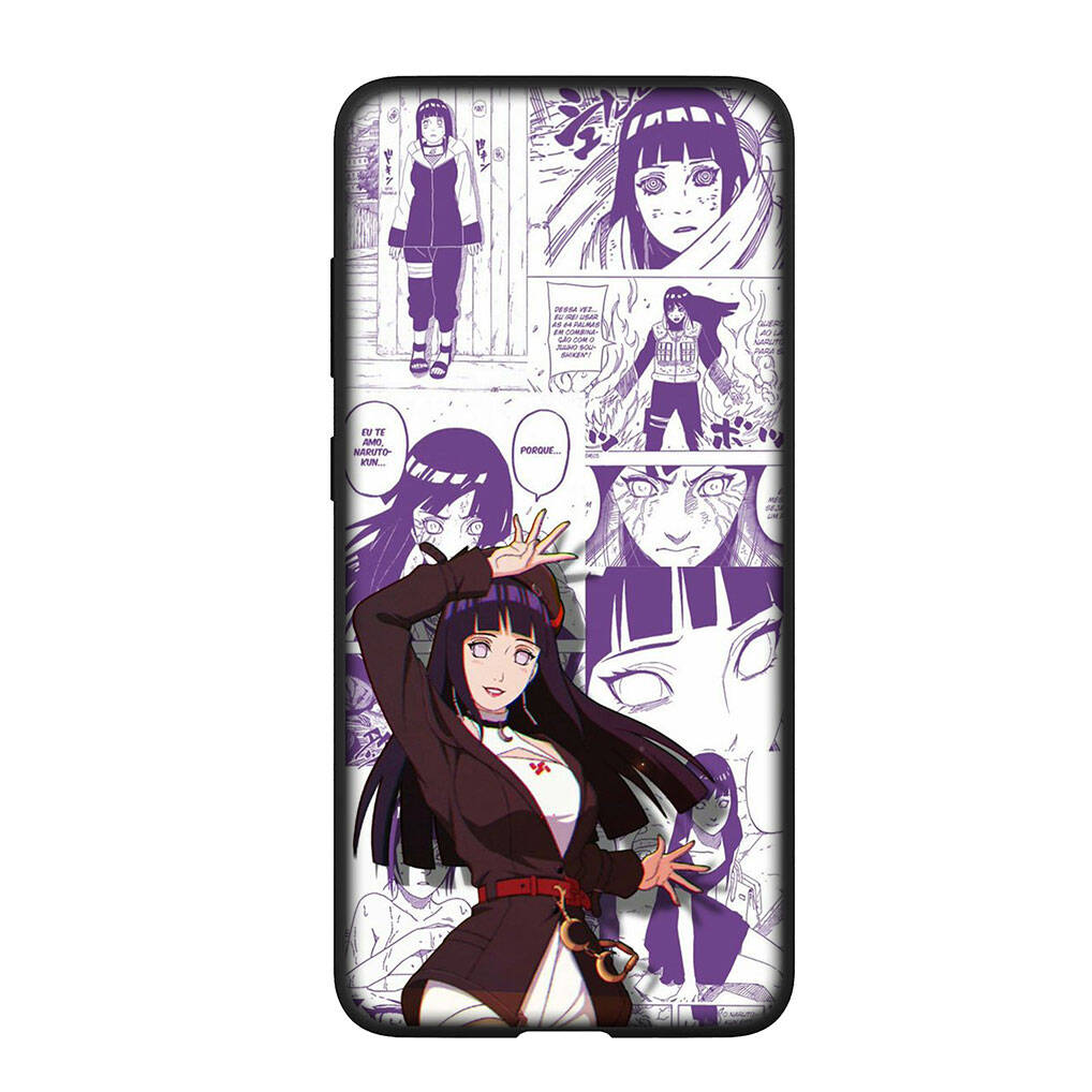 For Samsung Galaxy S25 S24 S23 iPhone 17 16 15 Xiaomi Redmi Note 14 13 12 11 Plus Pro Max XR A37 A57 Phone Case Naruto Hinata Hyuga OPPO Huawei Cover