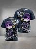 Divertente Anime Gioco Murder Drones Stampa 3D Maglietta Uomo Donna Moda Taglia Grande Hip Hop Top T-shirt Bambino Maglietta Manica Corta