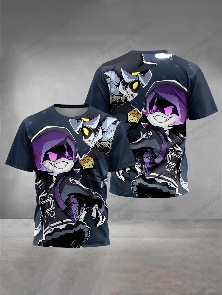 Divertente Anime Gioco Murder Drones Stampa 3D Maglietta Uomo Donna Moda Taglia Grande Hip Hop Top T-shirt Bambino Maglietta Manica Corta