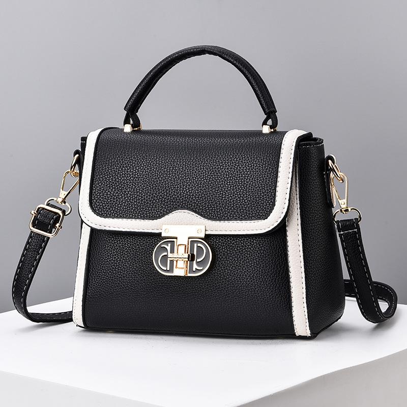 Veske dameveske ny mote dame skulderveske 2025 liten firkantet veske fresh messenger