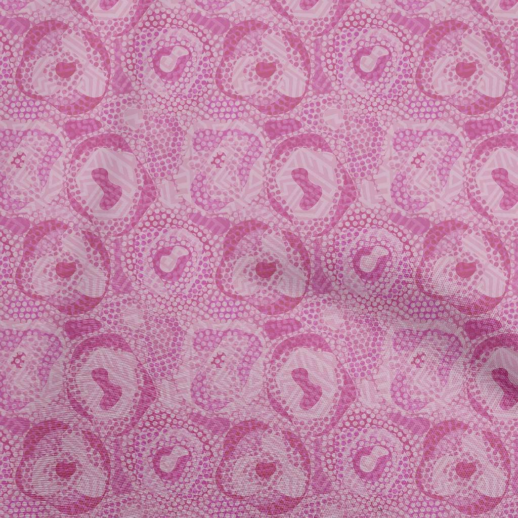 oneOone Cotton Flex Light Brown Fabric Abstracts Diy Clothing Quilting Fabric Print Fabric By Yard 40 Inch