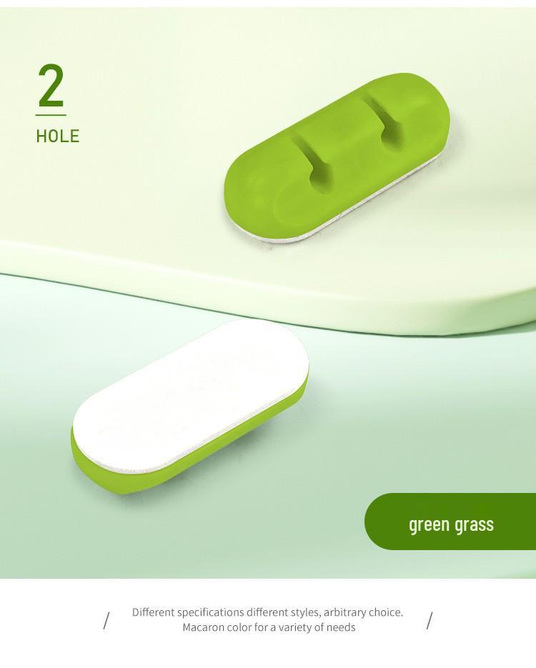 Self-Adhesive Desktop Cable Organizer and Protector for Charging, Mouse, and Earphone Wires